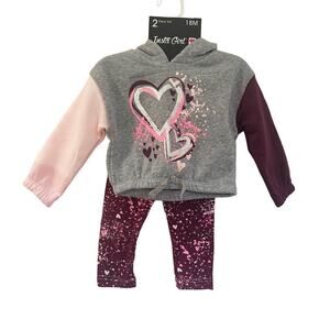 NEW Instagirl Two Piece Baby Girl Outfit sz 18 m Baby Girl Matching Set